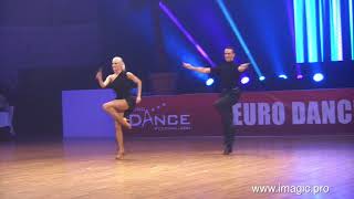 Artur Balandin amp Anna Salita • Jive • Euro Dance Festival 2018 [upl. by Ranna587]