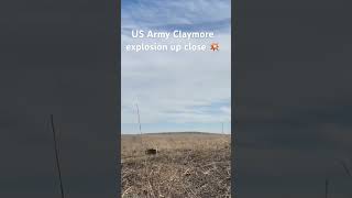 US Army Claymore explosion 💥 boom army claymore [upl. by Kaz799]