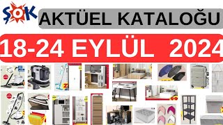 ŞOK MARKET 1824 EYLÜL 2024 AKTÜEL KATALOĞUELEKTRONİK ÜRÜNLERMOBİLYA şok market indirimkeşfet [upl. by Atinhoj]