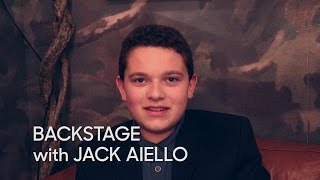 Backstage with 8th Grade Impressionist Jack Aiello [upl. by Fronia927]