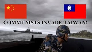 ARMA 2 Peoples Republic of China PRC  Chinese Invasion of Taiwan  Raw Gameplay [upl. by Ilyssa]