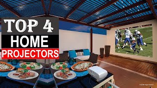 Best Home Projectors of 2025  Top 4 Home Projectors You Can Buy  Reviews [upl. by Beffrey963]