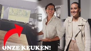 DIT WORDT DE KEUKEN VAN ONS NIEUWE HUIS [upl. by Torp]