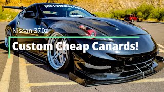 DIY Canards  370z [upl. by Sage442]