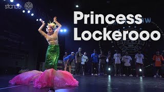 Princess Lockerooo at KOD 2018  stance WAACKING [upl. by Yeslek]