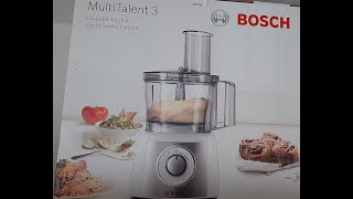 Bosch Multi Talent 3 I Bosch I MCM3200W I Multi Talent 3 I Kitchen I Raja ji ka kitchen [upl. by Akiret370]