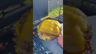 Beer Cheese Smash Burgers Recipe  Over The Fire Cooking by Derek Wolf [upl. by Deery]