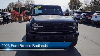 2023 Ford Bronco Badlands Evansville Stoughton Oregon Brodhead Orfordville [upl. by Ilecara]