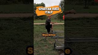 ⚖️ Slackline  SPARTAN RACE Italy ocr spartan shorts [upl. by Dall]