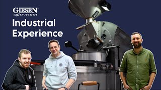 Whats the Giesen Industrial Roasting experience like Neighbourhood Roasters  Quarterhorse Coffee [upl. by Notsa]