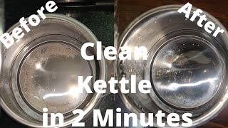 The Best way to Clean Kettle in 2 Minutes FoodLovers [upl. by Crawford]