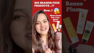 Get Your free products now🔥😍youtubeshorts freeproducts skincare beauty desimanya [upl. by Marras683]