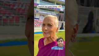 Stadium tour gone wrong with dadi 🙃 funny comedy shorts [upl. by Kung]