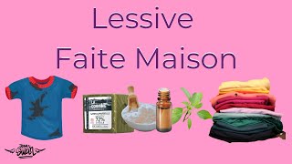 DIY  Recette lessive maison au savon de Marseille swanlife [upl. by Yelrac]