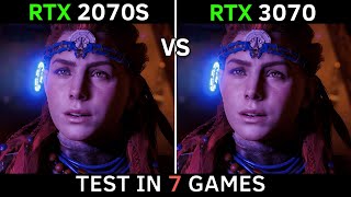 RTX 2070 SUPER vs RTX 3070  Test In 7 Games  2022 [upl. by Leemaj770]