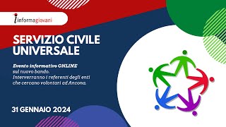 Presentazione bando Servizio Civile Universale 2023 [upl. by Hirst]