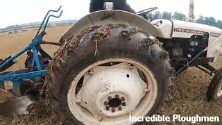 1967 David Brown 770 A Selectamatic 24 Litre 3Cyl Diesel Tractor 36 HP with Plough [upl. by Maddi]