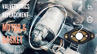 How To Replace BMW Valvetronics Motor Gasket  E90 E92 N52 328i 330i [upl. by Ahsiela59]