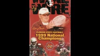 1999 FSU Wire to Wire National Championship Season [upl. by Haisi]