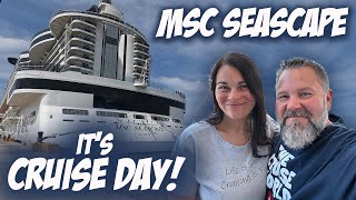 BOARDING amp EXPLORING MSC SEASCAPE FROM PORT MIAMI  MSC CRUISES SEASIDE EVO CLASS 2023 [upl. by Terti]