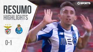 Highlights  Resumo Benfica 01 FC Porto Liga 1718 30 [upl. by Nawud]