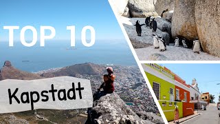 KAPSTADT  TOP 10 Sehenswürdigkeiten amp Tipps für deinen Urlaub in Südafrika [upl. by Eyot]