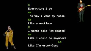 Billie Eilish  Bellyache  lyrics and chords [upl. by Notrom]