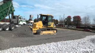 Brandeis Machinery amp Supplies  Koetter Construction  Komatsu D51PXi iMC Dozer [upl. by Orlan]