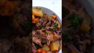 Slow Cooker Pot Roast slowcooker potroast slowcookerrecipe [upl. by Ahsinad195]