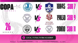 COPA PAPO VAI TV FUTSAL SUB 7 SUB 9 E SUB 11 [upl. by Mathews]