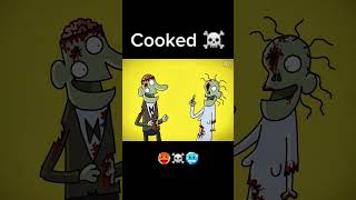 Cooked 🥵☠️🥶 animation memes funny trollface shorts ytshorts edit explore fyp yt [upl. by Addam]