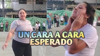 ANGIE 🆚 PAOLA Tremendo CHOQUE de Voladoras ECUAVOLEY PARA LA GENTE a lo bien ❤️‍🩹 [upl. by Noiz]