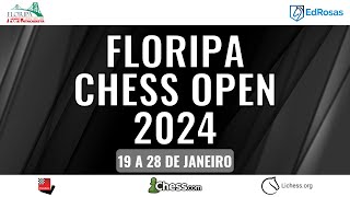 AO VIVO  1ª Rodada X Floripa Chess Open 2024 [upl. by Gregg]