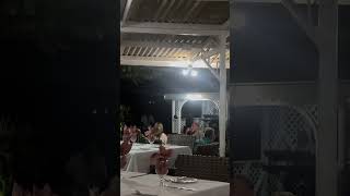 Live music at hawksbill resort while drinking 🍺🍸🍹sourlyrics shorts antigua vacation [upl. by Cull83]