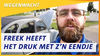 Freek heeft het druk met zn Citroën 2cv  Wegenwacht vlog 114 [upl. by Zehe]