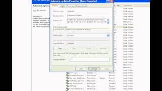 Windows XP Services Simple Tutorial [upl. by Airet46]