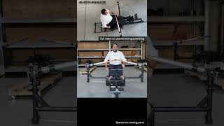 Rowing technique  your forward lean angle is defined by your pelvis not by your shoulders [upl. by Anitsirhc682]