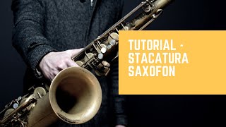 TUTORIAL1 STACATURA SAXOFON [upl. by Rivers345]