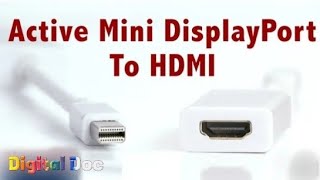 Mini Display Port to HDMI Adapter  Thunderbolt to HDMI  Unboxing [upl. by Keyek]