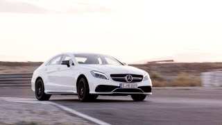 2015 Mercedes CLS 63 S AMG Coupé on track [upl. by Langley]