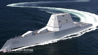 The Largest Destroyer In The World  The USS Zumwalt [upl. by Yesdnil]