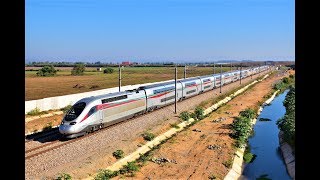 TGV Marocain en pleine vitesse [upl. by Mcmath]