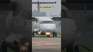 atr 72500 da passaredo recem reformado taxiando aeroporto de Joinville [upl. by Asecnarf]