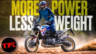 THREE NEW BMW GS MODELS 2024 BMW F 900 GS  F 800 GS Arrive With New Tech More Power [upl. by Lucey]