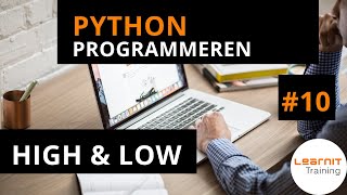 Python programmeren 10 High amp Low [upl. by Junie]