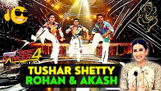 🔥Tushar Shetty Blockbuster Performance with Rohan amp Akash IBD 4🔥 Ganesh Utsav Special IBD Season 4 [upl. by Halsy]