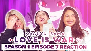 KaguyaSama Love is War  Reaction  S1E7  Miyuki Shirogane Wants to Work [upl. by Newnorb349]