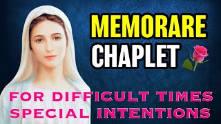 Memorare Chaplet  Prayer in Difficult Times [upl. by Diaz]