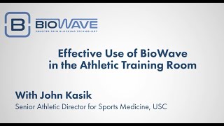 Effective Use of BioWave in the Athletic Training Room [upl. by Maxwell897]