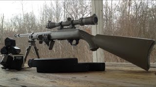 Ruger 1022 39x32 Simmons Scope [upl. by Notnirt404]